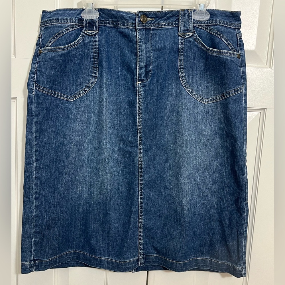 Blue Denim Skirt size 16